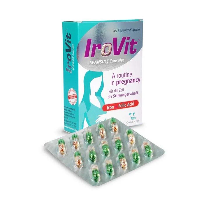 

Vitane Irovit Spansule Caps 30's