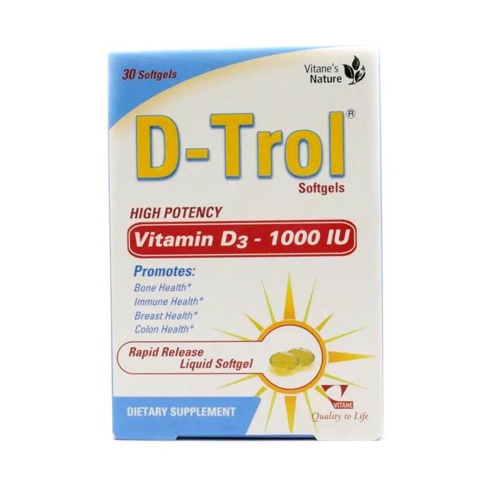 

Vitane D Trol Soft gel 30's Pack