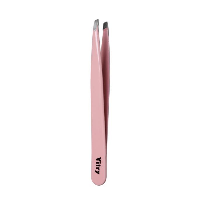 Vitry Peach Professional Tweezer Slant Ends