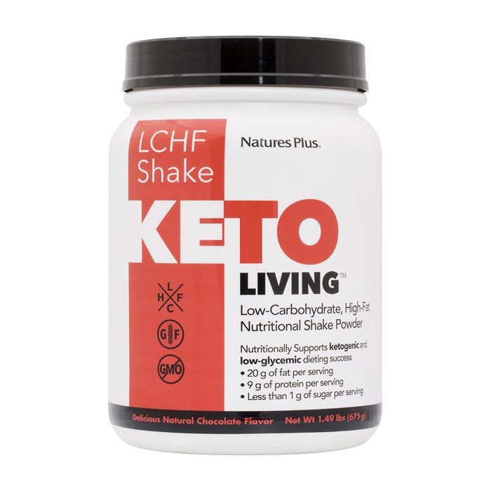 

Natures Plus Keto living Chocolate Shake 1.49 Lb