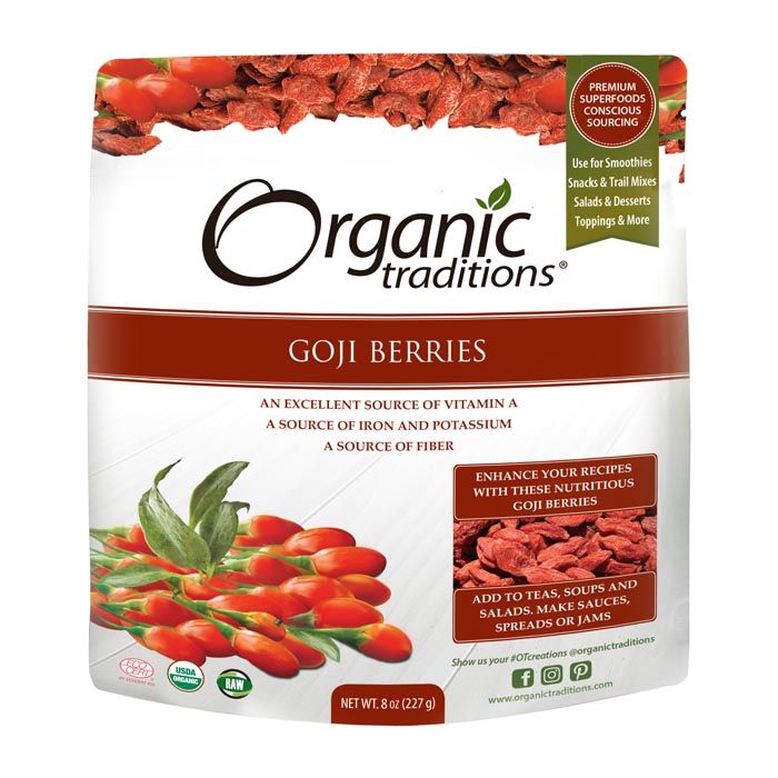 Organic Traditions Goji Berries 227g