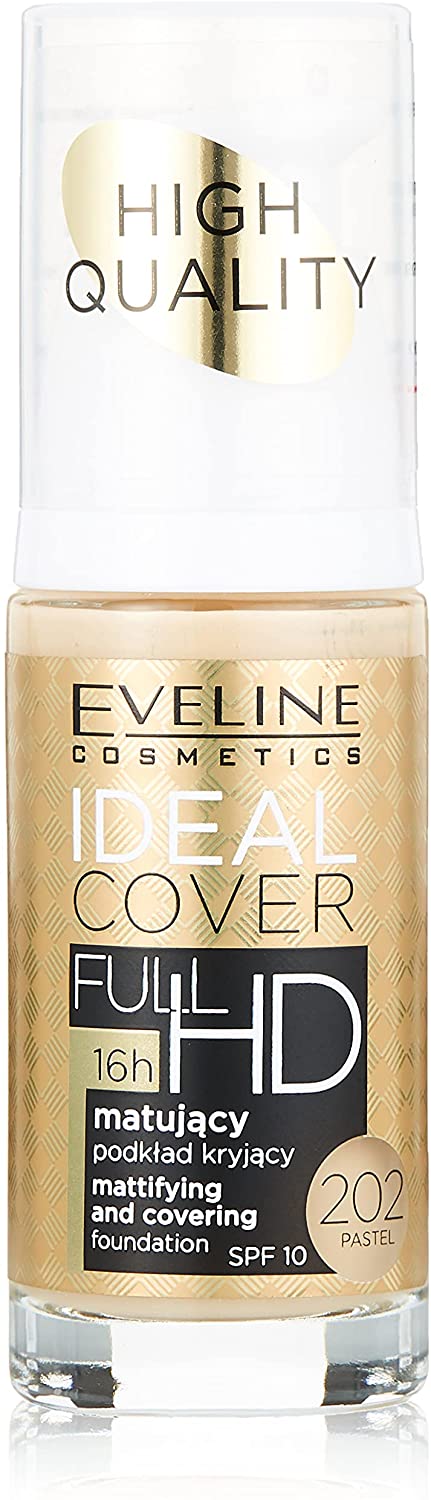Eveline Ideal Covr Ful Hd Mat & C Fondtn No 202 Pstl 30Ml:915105
