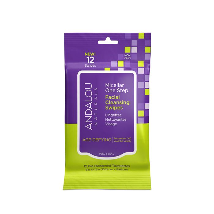 مناديل ميسيلار لمقاومة علامات التقدم في السن من أندالو, 12 منشفة مبللة
