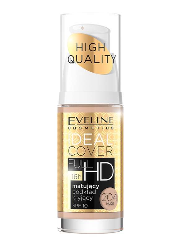 Eveline Ideal Covr Ful Hd Mat C Fondtn No 204 Nud 30Ml 915082
