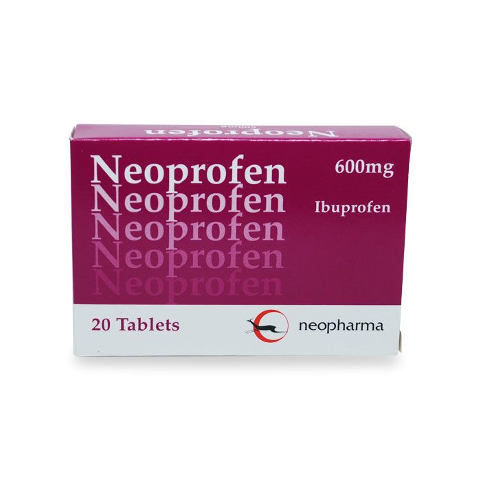 

Neoprofen 600mg Tablets 20's