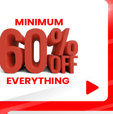 Min. 60% Off