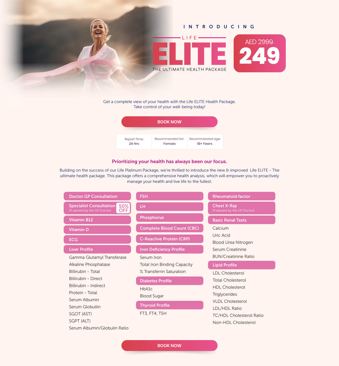 Elite Health Package