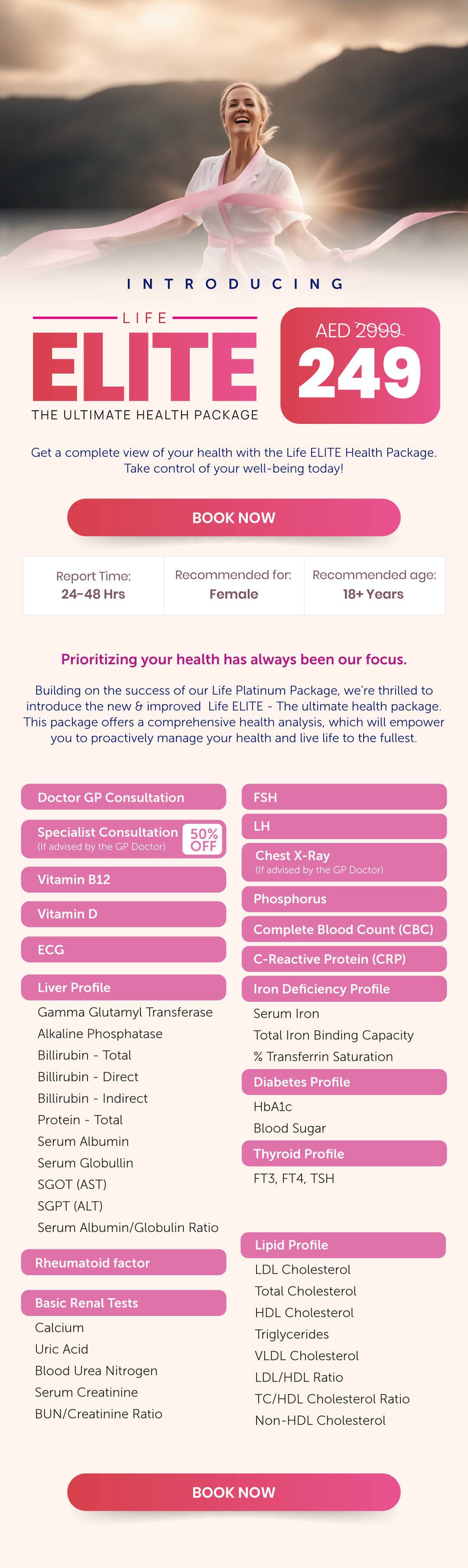 Elite Health Package