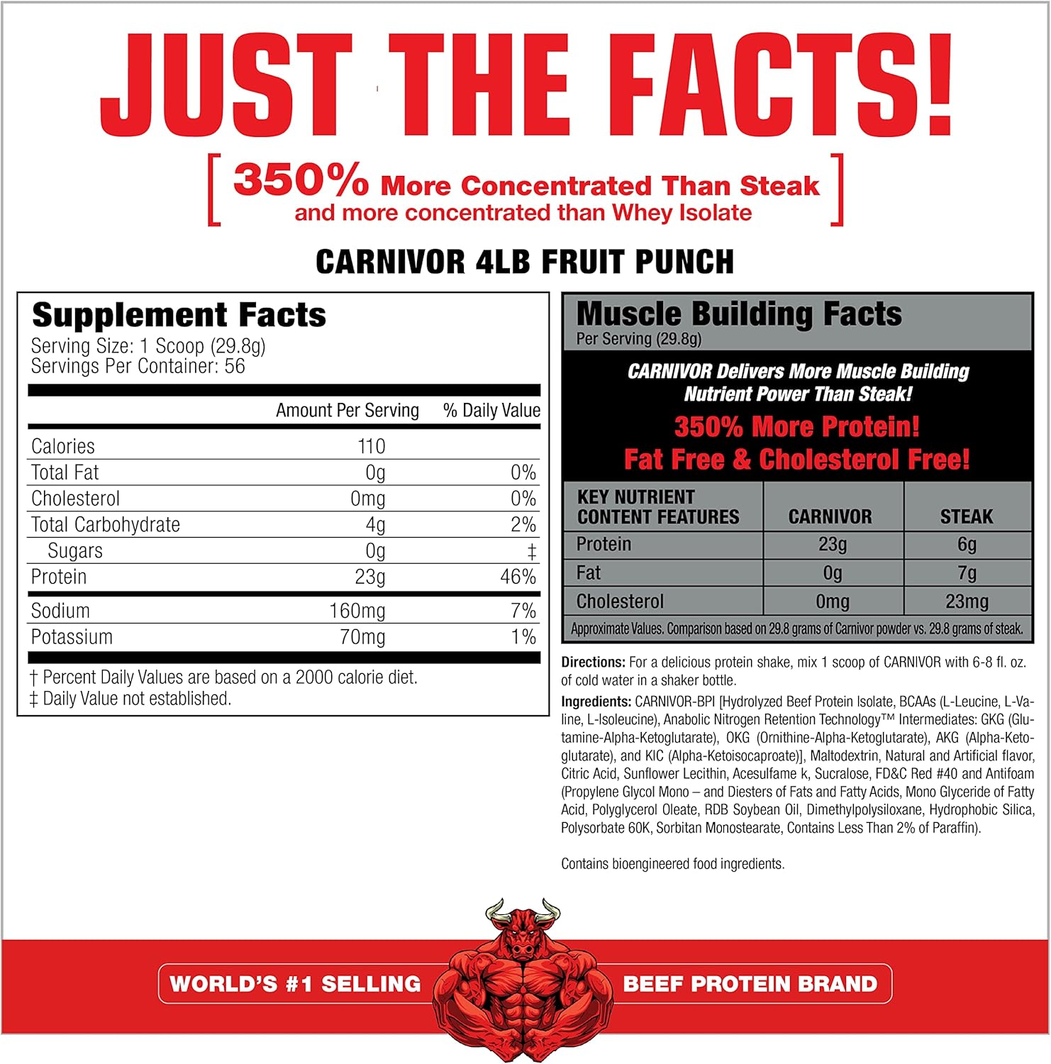 Muscle Meds Carnivor Beef Protein Isolate visual
