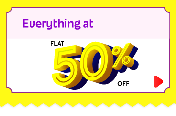 50% off
