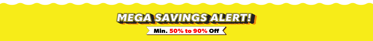 Mega Savings Alert
