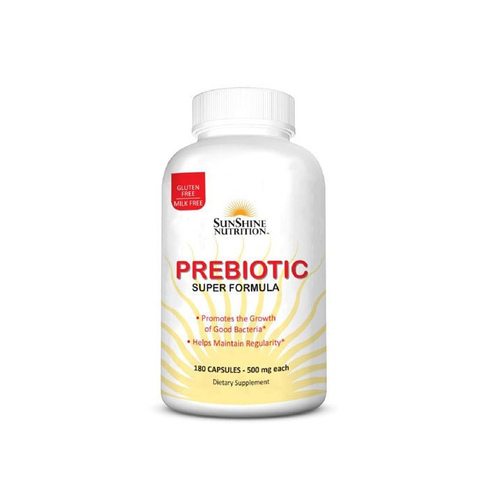 Sunshine Nutrition Prebiotic Super Formula 180 Capsules