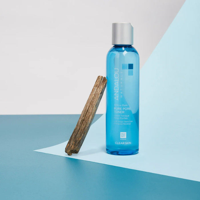 Andalou Aloe + Willow Bark Pore Minimizer – Clarifying Toner for Oily, Acne-Prone Skin with Aloe & Witch Hazel 178ml