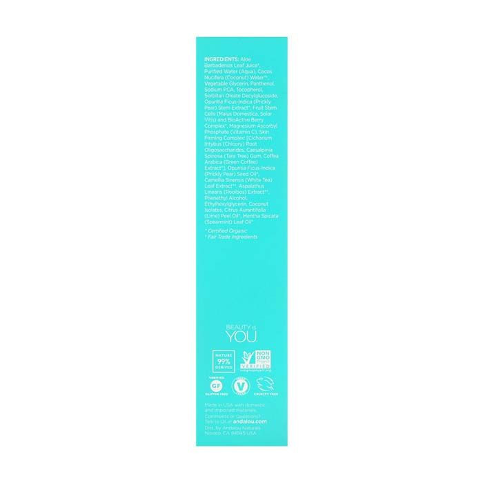 Andalou Coconut Water Firm Toner 6 Oz