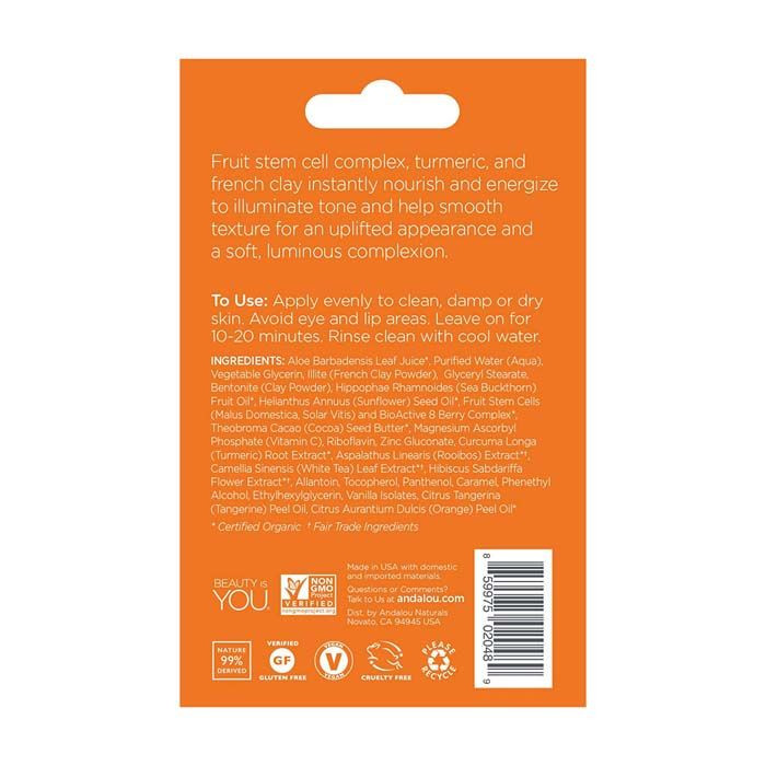 Andalou Instant Luminous Clay Mask 0.28 Oz