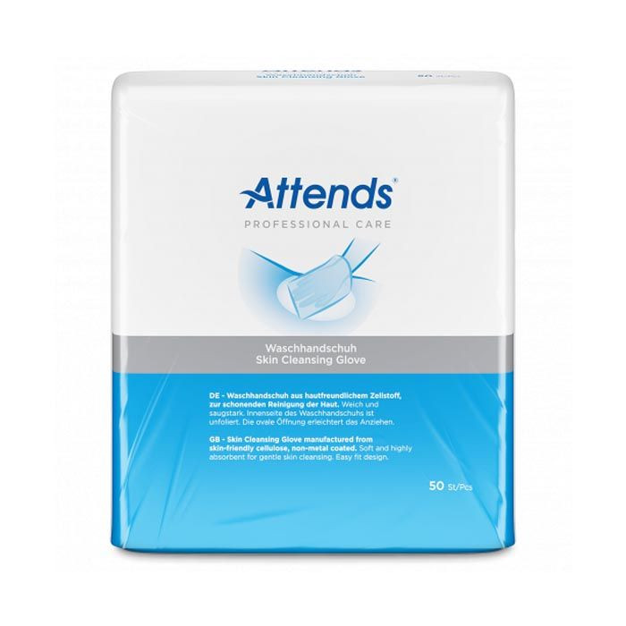 Attends Skin Cleansing Glove 50s Product View 1