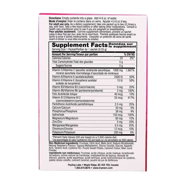 Ener C Raspberry 30 - Box Of 30 Pieces