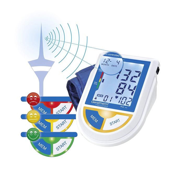Geratherm Med Control Upper Arm Blood Pressure Monitor