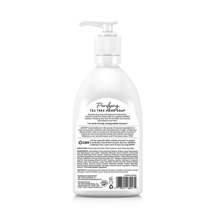 Jason Purifying Tea Tree Handsoap 16 Oz