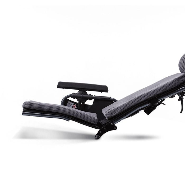 Karma Functional Wheel Chair Grey/Black18" Mvp-502F14Wb