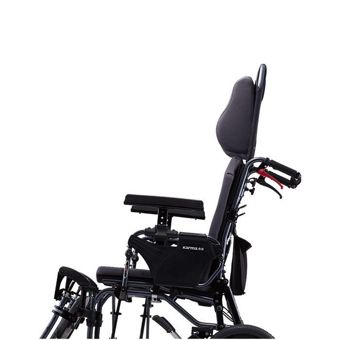Karma Functional Wheel Chair Grey/Black18" Mvp-502F14Wb