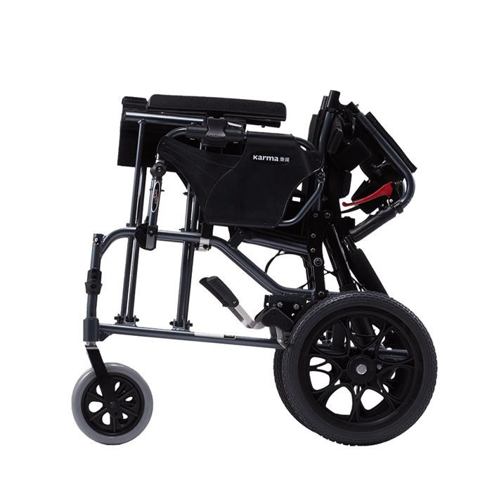 Karma Functional Wheel Chair Grey/Black18" Mvp-502F14Wb