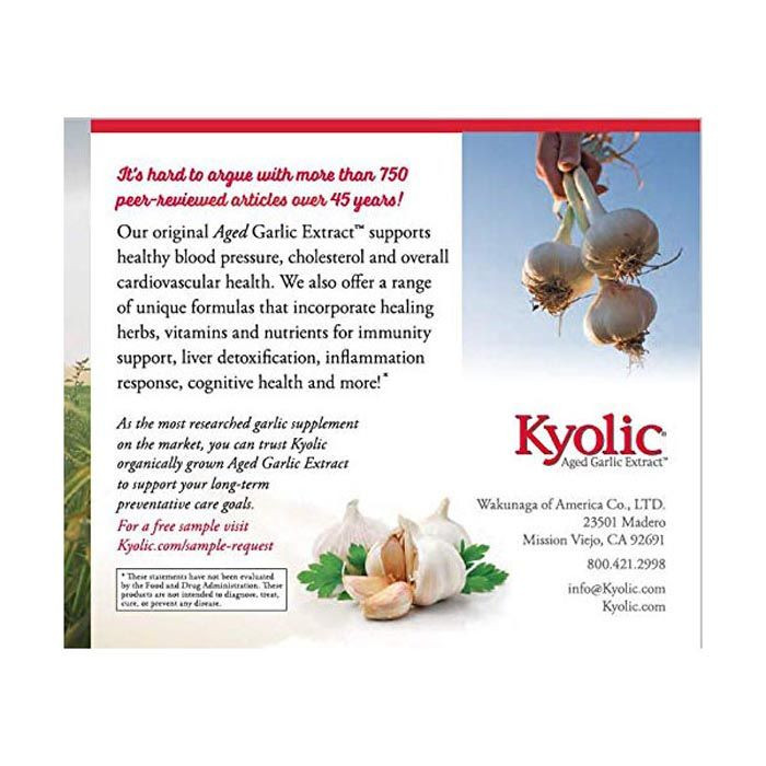 Kyolic Formula 106 Circulation 100 Capsules