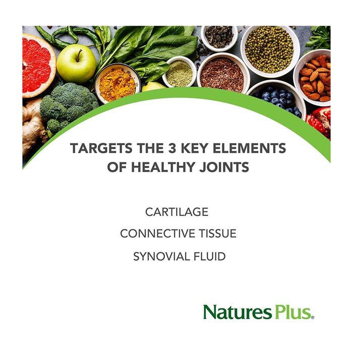 Natures Plus Glucosamine Chondroitin MSM Ultra Rx Joint 180 Tablets