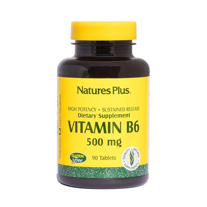 Buy Natures Plus Vitamin B 6 500 Mg Sustained Release 90 Tablets Life