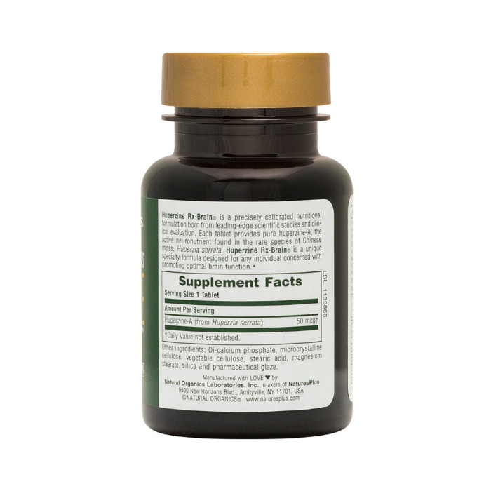 Nature Plus Huperzine Rx Brain A 30 Tablets