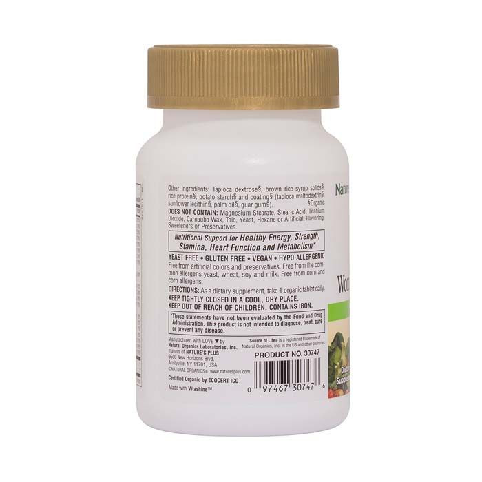 Natures Plus Source Of Life Garden Organic Women's Daily Tablet 30's