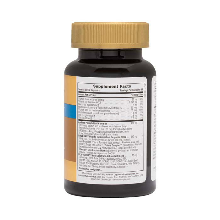 Natures Plus Ageloss Brain Support Vegetable capsule 60's