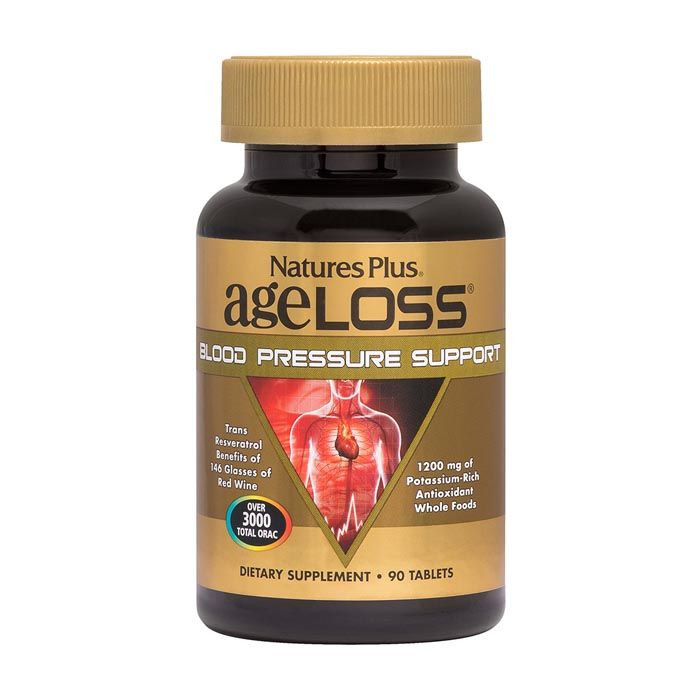 Natures Plus Ageloss Blood Pressure Tablet 90's