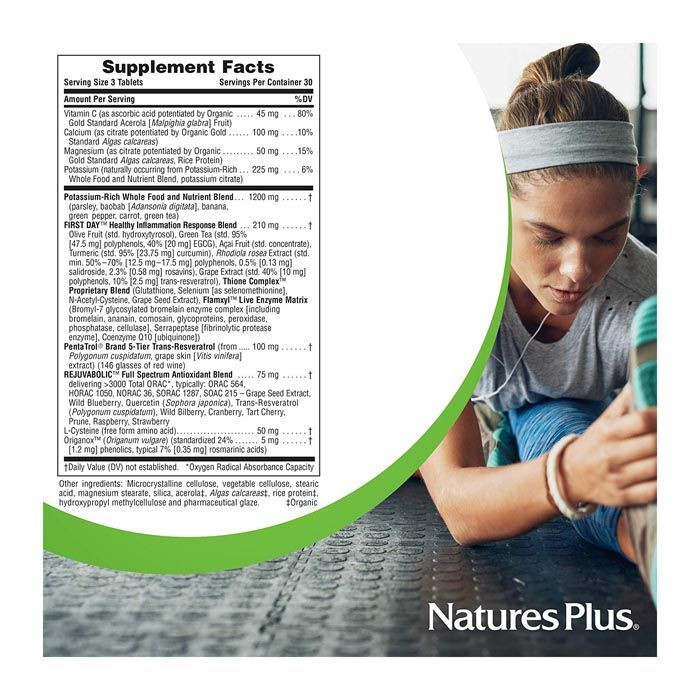 Natures Plus Ageloss Blood Pressure Tablet 90's