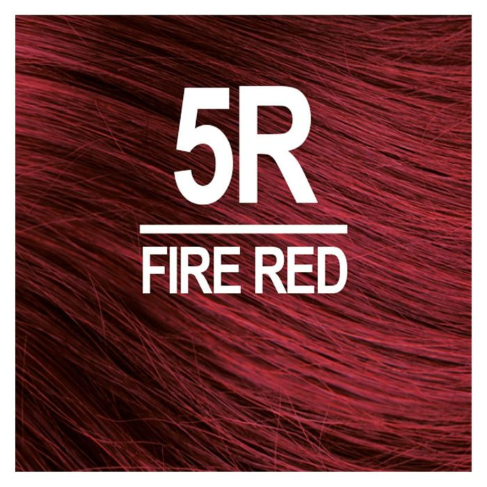 Naturtint 5R Fire Red, Ammonia-Free Permanent Hair Color with Quinoa Mask, 165ml