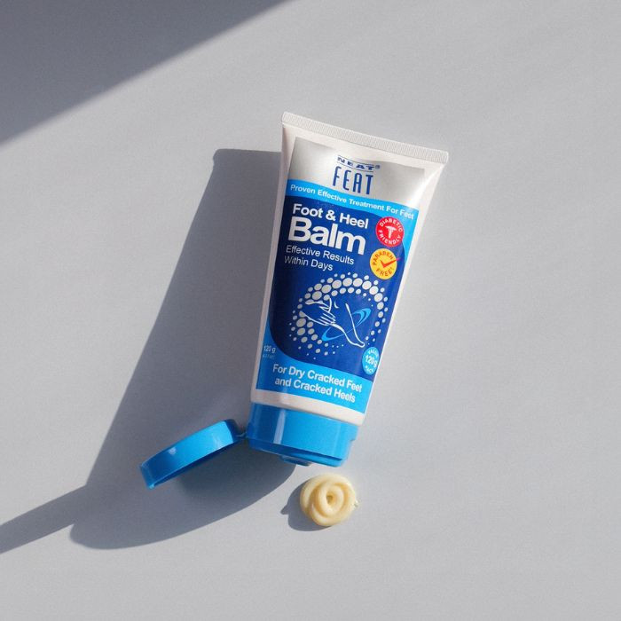 Neat Feat Foot & Heel Balm Twin Pack, Cracked Heel Repair and Deep Hydration Cream, 120g