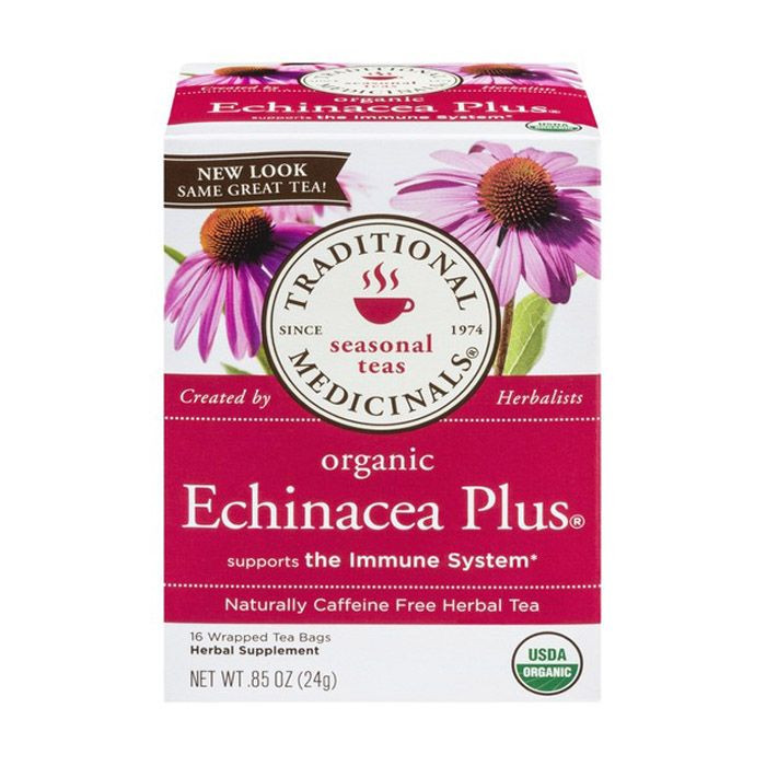 Buy Traditional Medicinals Echinacea Plus 16 Tea Bags Life Pharmacy