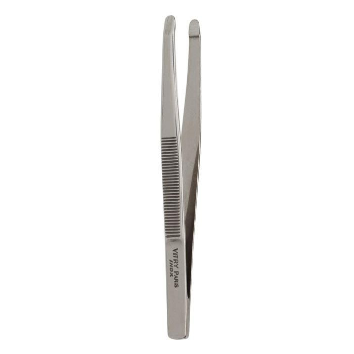 Buy Vitry Tweezers Round Ends Stainless Steel Life Pharmacy