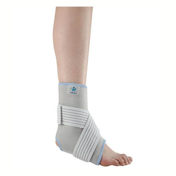 Buy Wellcare Ankle Brace With Strap Small Size online at best price in