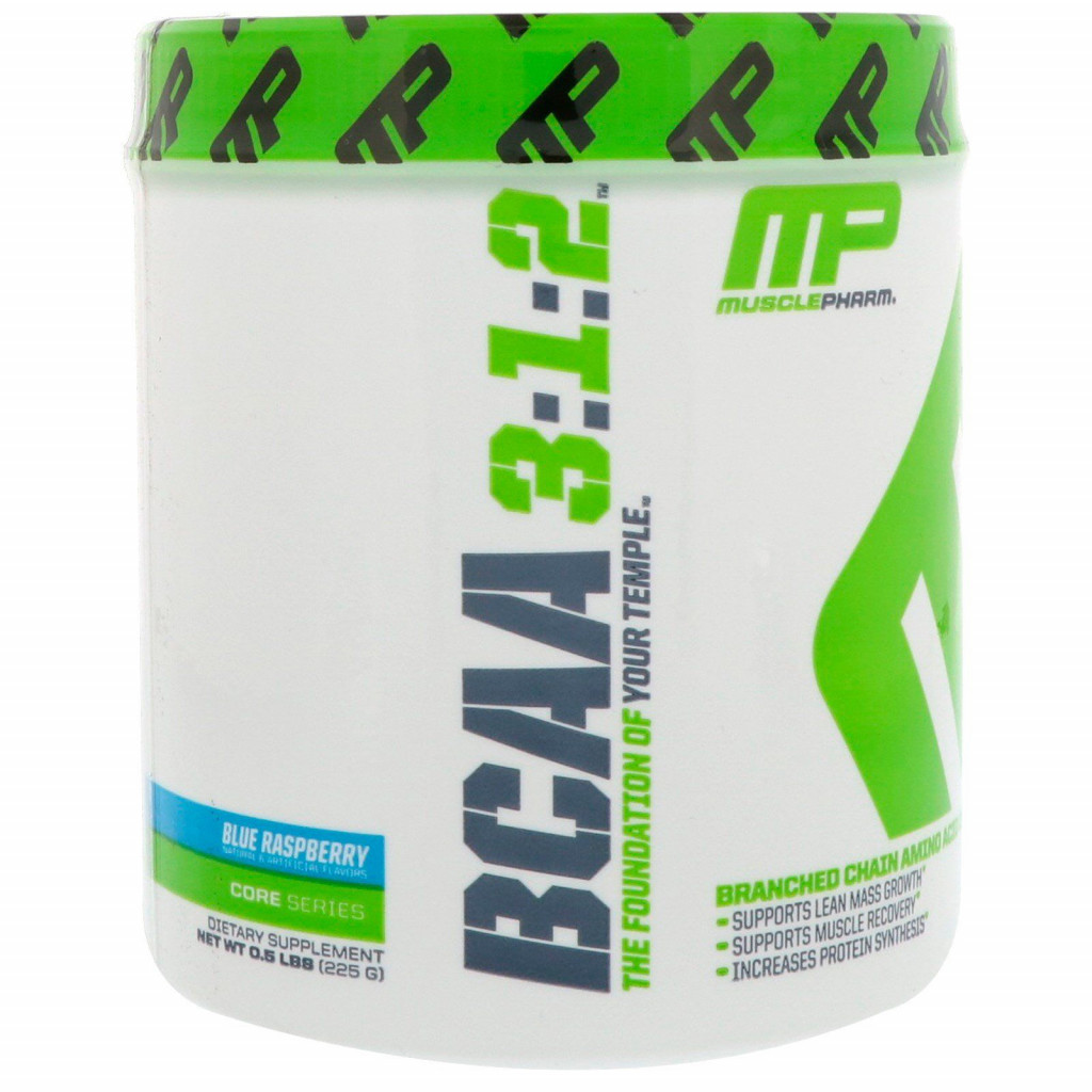 Buy Muscle Pharm Bcaa 312 Blue Raspberry 30 Servings Life Pharmacy