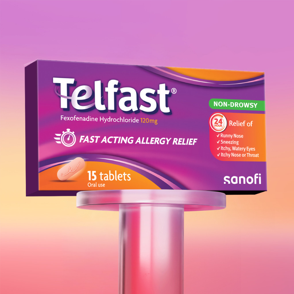 Telfast 120mg Tablets 15's
