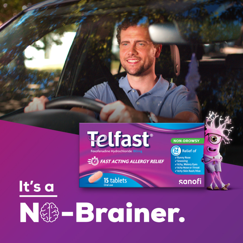 Telfast 180mg Tablets 15's