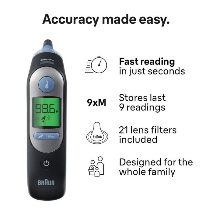 Braun  Thermoscan 7 Age Precision Ear Thermometer, IRT6520B