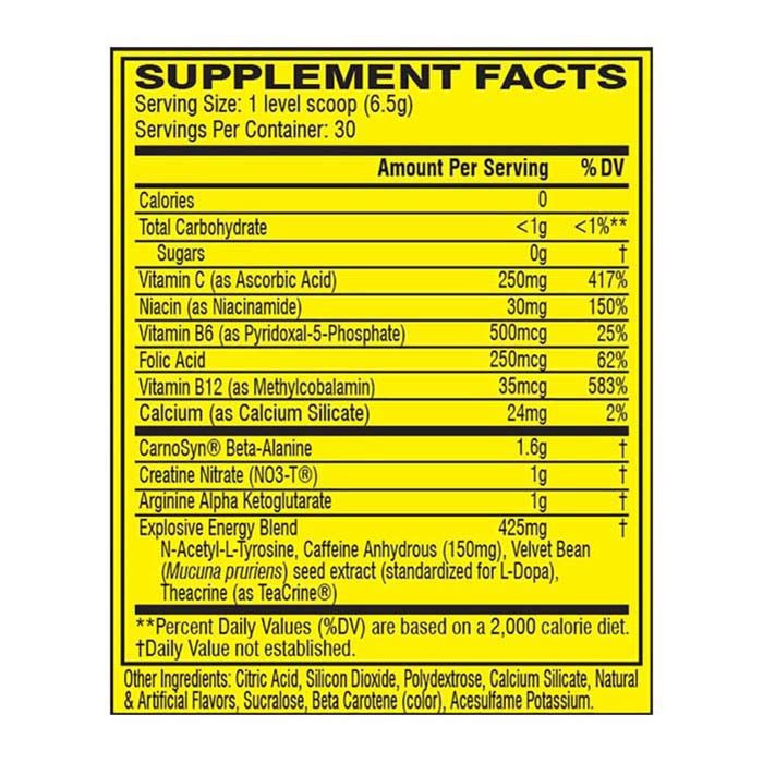 Cellucor C4 30 Servings 174 g Pink Lemonade