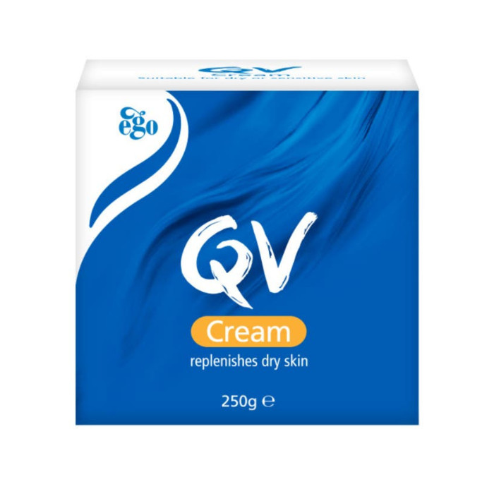 QV Cream - Rich Hydrating Body Cream for Extremely Dry & Irritated Skin, Fragrance-Free, Non-Greasy Formula - 250g