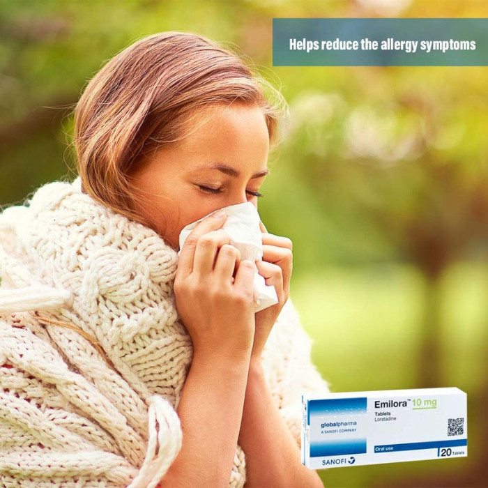 Emilora 10mg Tablet 20's (10's Blister X 2)