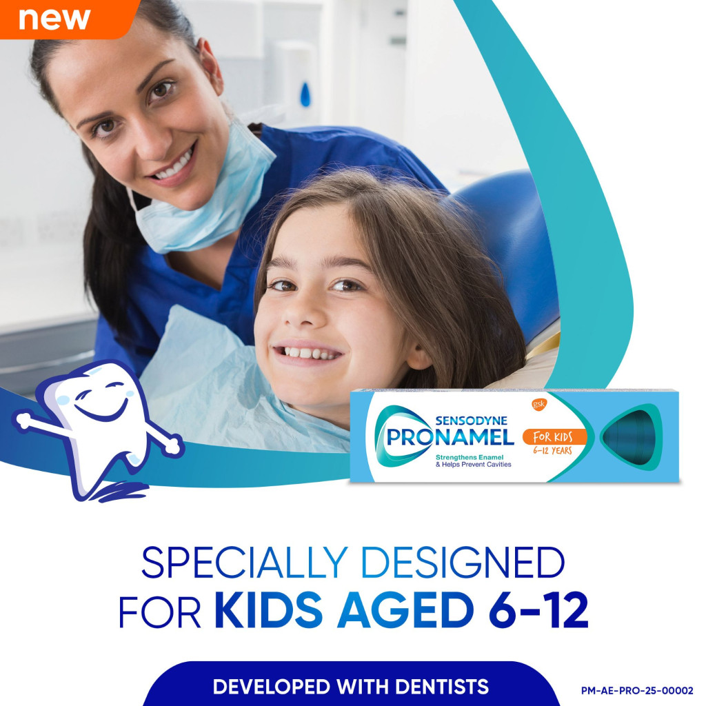 Sensodyne Pronamel Children Toothpaste, Enamel Protection and Cavity Prevention for Ages 6+ Years, 50ml