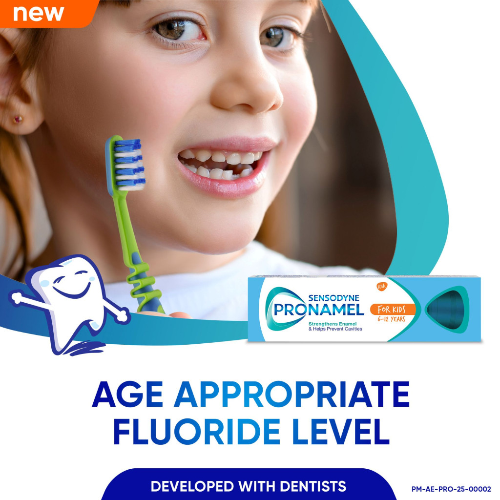 Sensodyne Pronamel Children Toothpaste, Enamel Protection and Cavity Prevention for Ages 6+ Years, 50ml