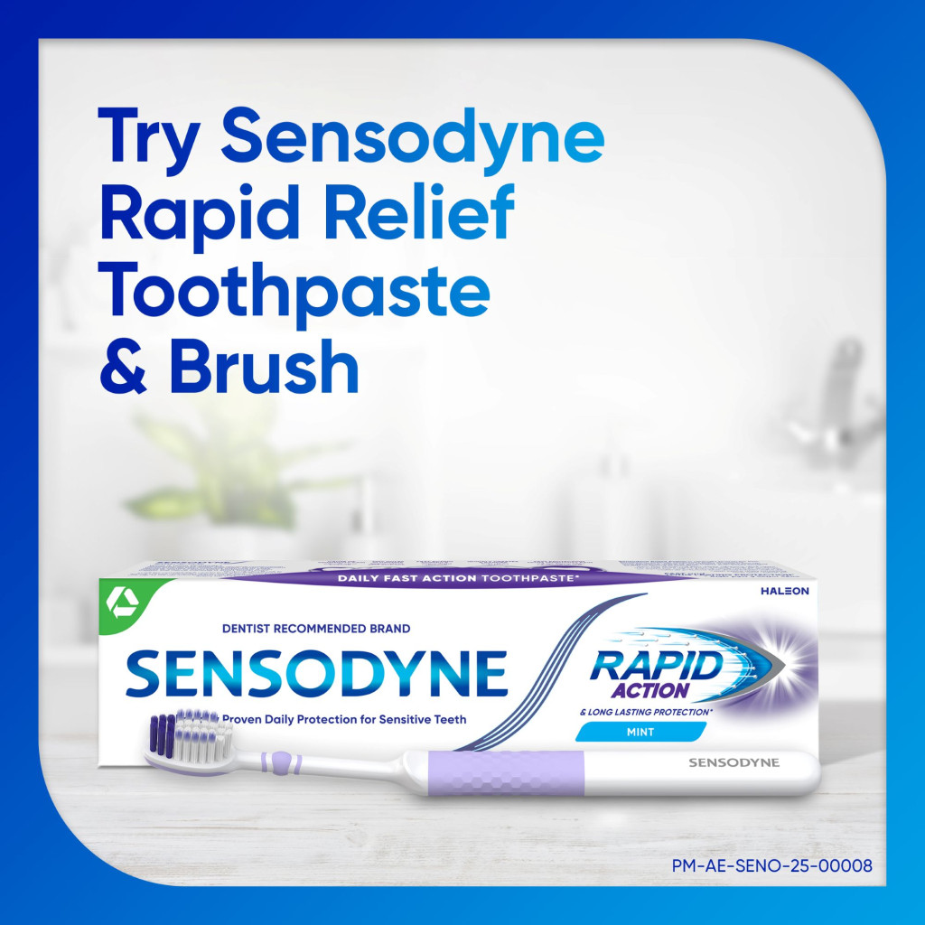 Sensodyne Rapid Action Toothpaste, 75ml