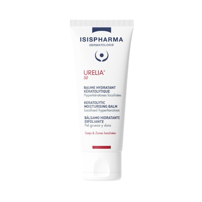 Isis Urelia 50 Keratolytic Moisturizing Balm, Urea and AHA for Thick Patches, 40ml
